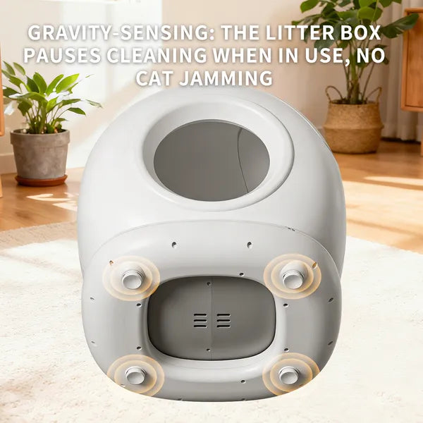 Automatic Self-Cleaning Cat Litter Box | 78L Smart App Control